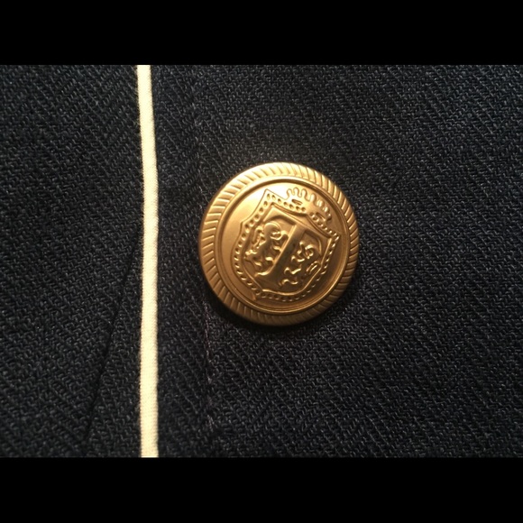 TALBOTS CLASSIC LINEN BLAZER - Picture 4 of 5